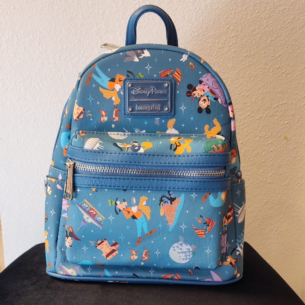 Loungefly Disney Parks Blue Backpack